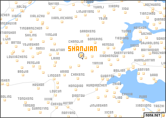 map of Shanjian