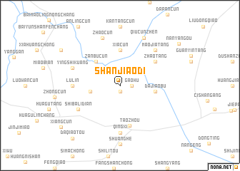 map of Shanjiaodi