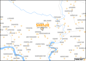 map of Shanjie