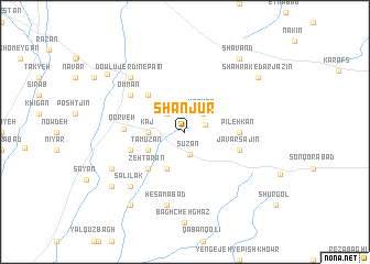 map of Shanjūr