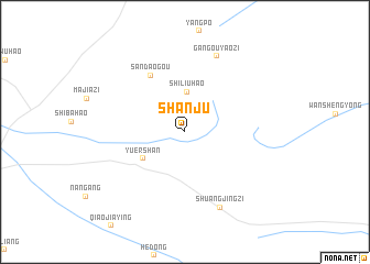 map of Shanju