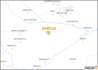 map of Shanju