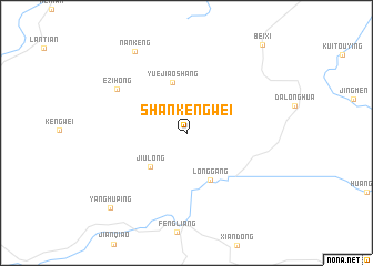 map of Shankengwei