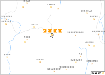 map of Shankeng