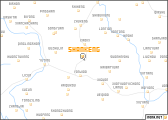 map of Shankeng