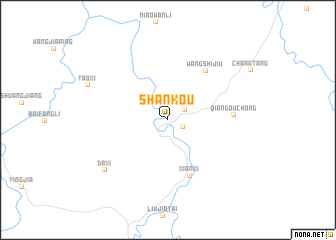 map of Shankou