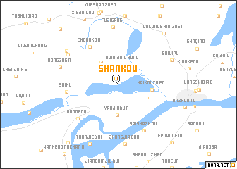 map of Shankou