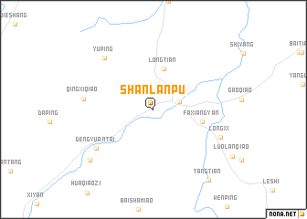 map of Shanlanpu