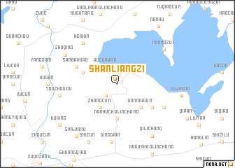 map of Shanliangzi