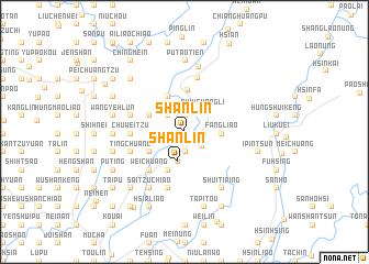 map of Shan-lin