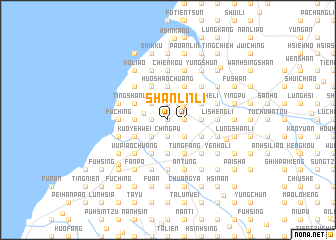 map of Shan-li