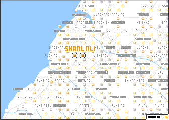 map of Shan-li