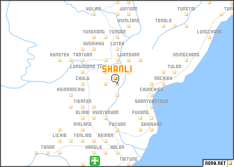 map of Shan-li