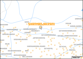 map of Shanmbo Jakrāni