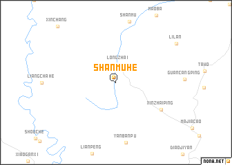 map of Shanmuhe