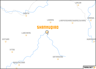 map of Shanmuqiao