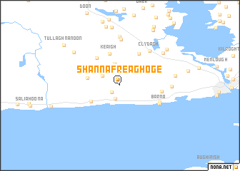 map of Shannafreaghoge