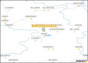 map of Shannaghmore