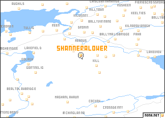 map of Shannera Lower