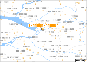 map of Shannon Harbour