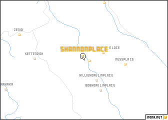 map of Shannon Place