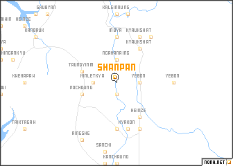 map of Shanpan