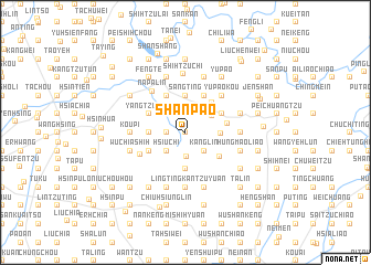 map of Shan-pao