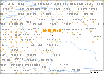 map of Shan-pien