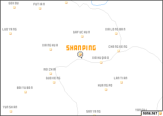 map of Shanping