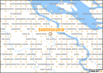 map of Shānpukuria