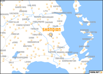 map of Shanqian