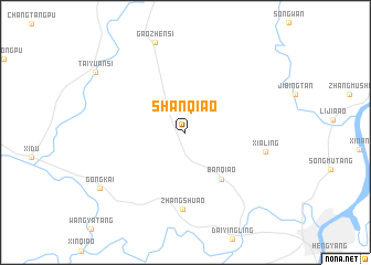 map of Shanqiao