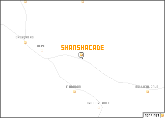 map of Shanshacade