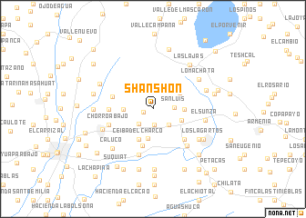 map of Shan Shon