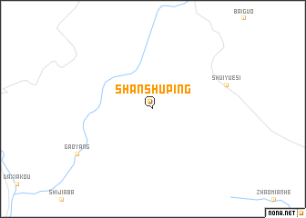map of Shanshuping