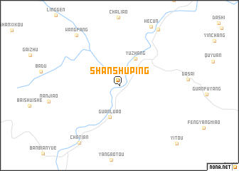 map of Shanshuping