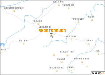 map of Shantangwan