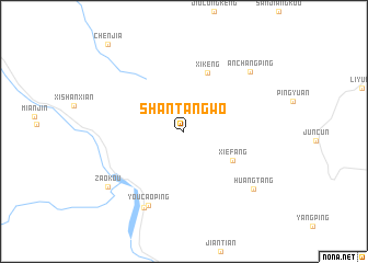 map of Shantangwo