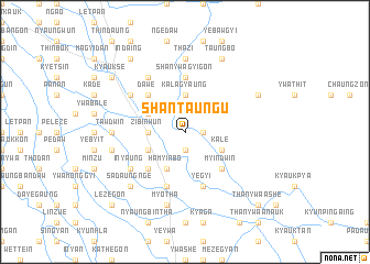 map of Shantaungu