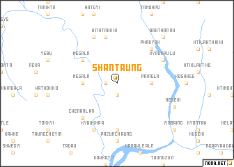 map of Shantaung