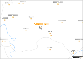 map of Shantian