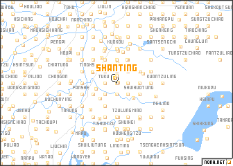 map of Shan-ting