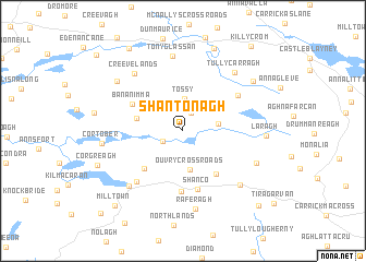 map of Shantonagh