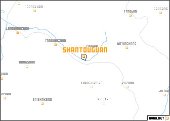 map of Shantouguan