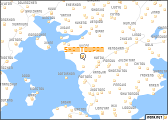 map of Shantoupan