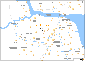 map of Shantouwang