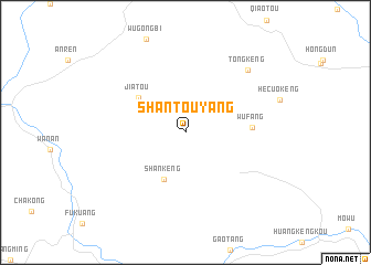 map of Shantouyang