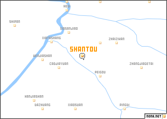 map of Shantou