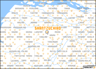 map of Shan-tzu-chiao