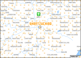 map of Shan-tzu-chiao